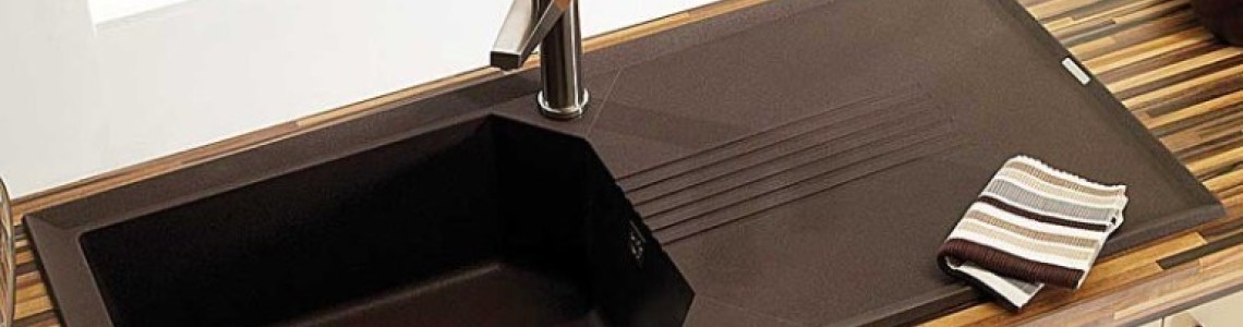 Черна кухненска мивка – особености при избора и характеристика на материалите