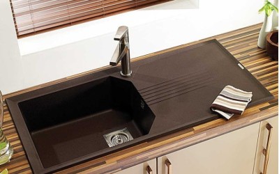 Черна кухненска мивка – особености при избора и характеристика на материалите