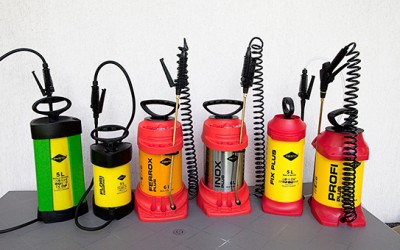 Видове градински пръскачки