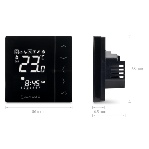 Безжичен термостат SALUS VS10BRF 230 V - VS10BRF Безжичен термостат SALUS VS10BRF 230 V - VS10BRF