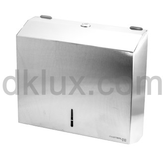 Диспенсър за кърпи Masterline INOX 25/23см 500бр Диспенсър за кърпи Masterline INOX 25/23см 500бр