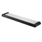 Рафт за огледало за баня  Futura черен мат