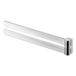 Стойка за хавлии Futura Хром с двойно подвижно рамо