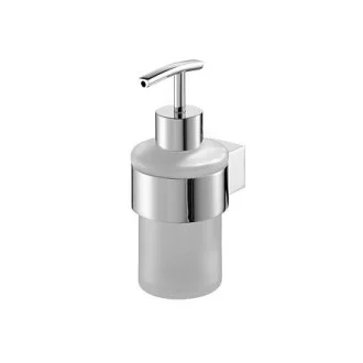 Диспенсър за течен сапун Futura Хром с матирано стъкло Диспенсър за течен сапун Futura Хром с матирано стъкло