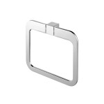 Стойка за хавлии и кърпи тип халка Futura Хром