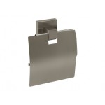 Поставка за тоалетна хартия с капак Quadro Nord инокс