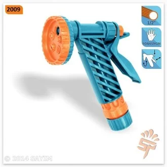 Пистолет за поливане с 5 функции с бърза връзка Пистолет за поливане с 5 функции с бърза връзка