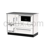 Готварска печка за отопление ALFA TERM 35 БЯЛА