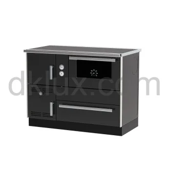 Готварска печка за отопление ALFA TERM 35 ЧЕРНА