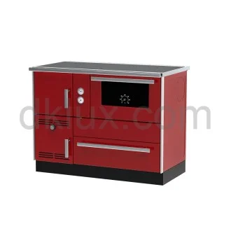 Готварска печка за отопление ALFA TERM 35 ЧЕРВЕНА