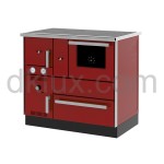 Готварска печка с водна риза ALFA TERM 27 ЧЕРВЕНА