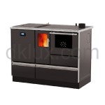 ПЕЛЕТНА Готварска печка ALFA TERM 20 PELET ЧЕРНА