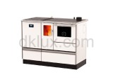 ПЕЛЕТНА Готварска печка ALFA TERM 20 PELET БЯЛА