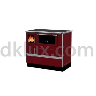 Готварска печка DOMINANT 90H ЧЕРВЕНА с фурна и котлони Готварска печка DOMINANT 90H ЧЕРВЕНА с фурна и котлони