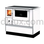 Готварска печка DOMINANT 90H БЯЛА с фурна и котлони