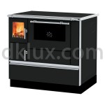 Готварска печка DOMINANT 90H ЧЕРНА с фурна и котлони