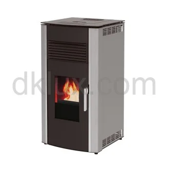 Камина на пелети ALFA PLAM LUCA R СУХ ТИП СРЕБРИСТА