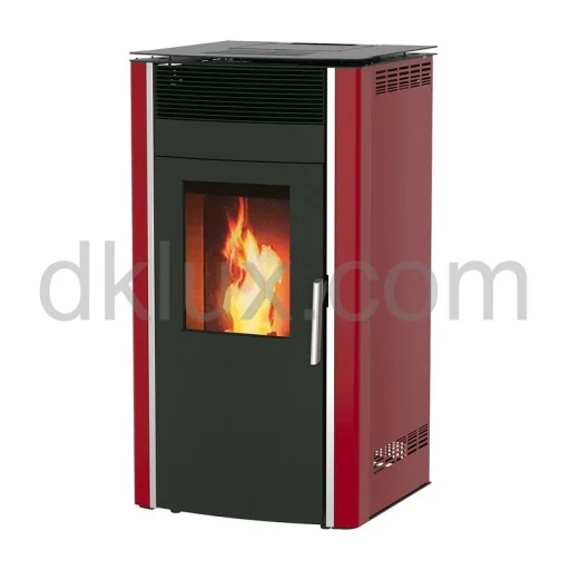 Камина на пелети ALFA PLAM LUCA S БОРДО (Пелетна камина от сух тип LUCA S Alfa Plam) на цени от 1,799.99 лв. само в dklux.com