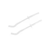 Комплект стенни конзоли за алуминиев радиатор 170мм БЕЛИ