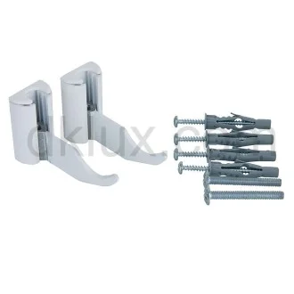 Комплект РЕГУЛИРУЕМИ конзоли за алуминиев радиатор Комплект РЕГУЛИРУЕМИ конзоли за алуминиев радиатор