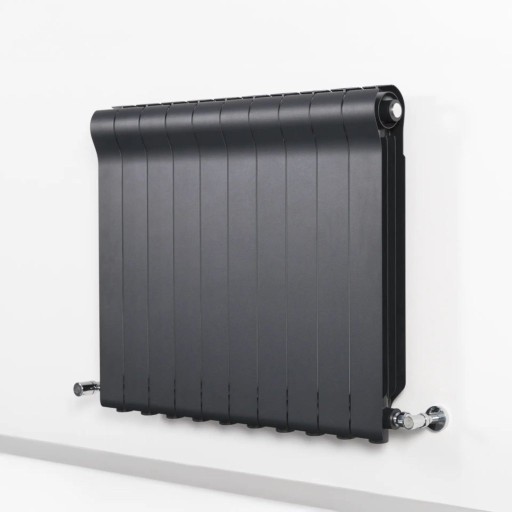 Дизайнерски Алуминиев Радиатор OTTIMO H800 ЧЕРЕН МАТ (Дизайнерски алуминиев радиатор Otiimo H800 Черен мат) на цени от 37.99 лв. само в dklux.com