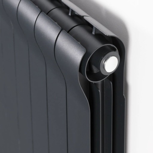 Дизайнерски Алуминиев Радиатор OTTIMO H800 ЧЕРЕН МАТ (Дизайнерски алуминиев радиатор Otiimo H800 Черен мат) на цени от 37.99 лв. само в dklux.com