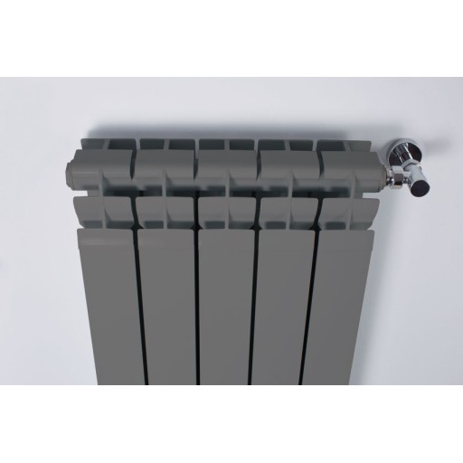 Алуминиев радиатор KALDO 600 ЧЕРЕН МАТ (Алуминиев радиатор черен мат Kaldo 600) на цени от 25.99 лв. само в dklux.com