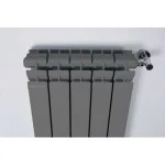 Алуминиев радиатор KALDO 350 ЧЕРЕН МАТ