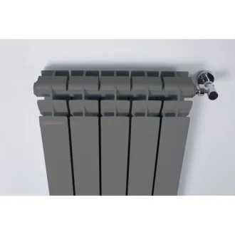 Алуминиев радиатор KALDO 800 ЧЕРЕН МАТ