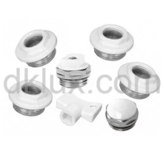 Комплект за алуминиев радиатор 7 части БЯЛ Комплект за алуминиев радиатор 7 части БЯЛ