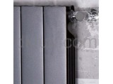 Дизайнерски Алуминиев Радиатор PLUS EVO H800 ЧЕРЕН МАТ Дизайнерски Алуминиев Радиатор PLUS EVO H800 ЧЕРЕН МАТ
