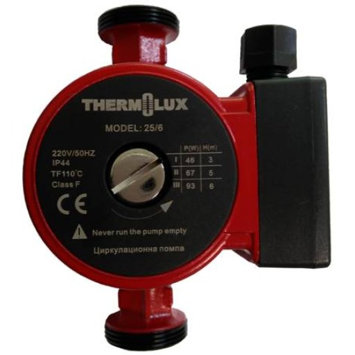 Циркулационна помпа за отопление THERMOLUX 25/4 (Thermolux 25/4 цикулационна помпа) на цени от 99.99 лв. само в dklux.com