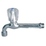 Канелка DAHLIA с АЕРАТОР 1/2" 15см ПОЛИРАНА