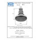 Душ глава с гумирани дюзи ARCO Лукс (Душ глава 351A антиваровикова) на цени от 12.99 лв. само в dklux.com