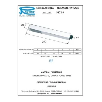Душ слушалка Quadro едноструйна