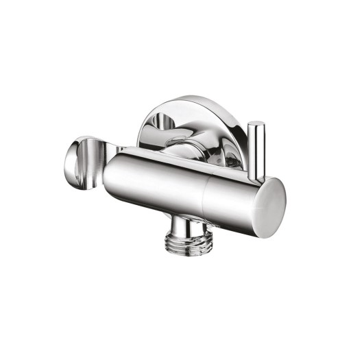 Коляно за душ със стойка и кран Minimal кръгло (Овално коляно с държач за душ и спирателен кран SUR2) на цени от 58.00 лв. само в dklux.com