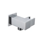 Квадратно коляно за вграден душ и подвижна закачалка