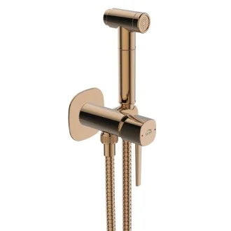 Хигиенен душ комплект за вграждане Серия Pola Rose Gold
