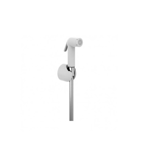 Душ за биде Бял/Хром IDEALSPRAY с шлаух и държач (IDEALSPRAY комплект слушалка за биде бял/хром) на цени от 25.99 лв. само в dklux.com