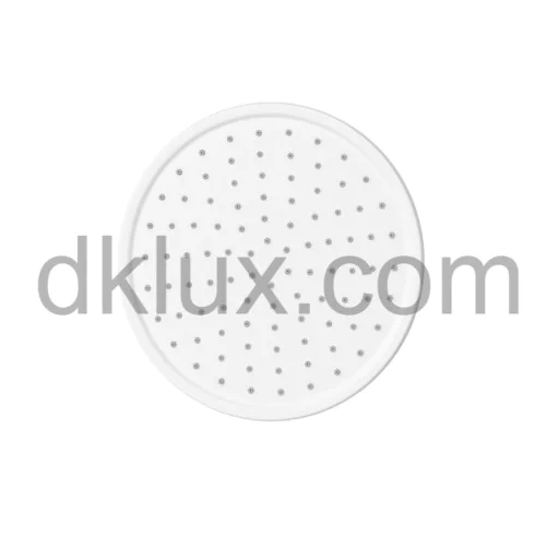 В Пити за душ ще намерите Кръгла душ пита DELUXE WHITE 240мм модел бяла душ пита със силиконови дюзи Кръгла душ пита DELUXE WHITE 240мм (Кръгла душ пита БЯЛ МАТ) на цени от 39.99 лв. само в dklux.com