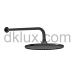 ЧЕРНА душ пита, комплект с рамо DELUXE BLACK