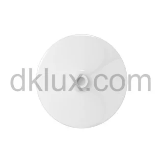 БЯЛА душ пита DELUXE WHITE кръгла 24см