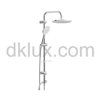 Душ система DELUXE CHROME КРЪГЛА