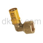 Прес коляно Ф16х1/2"Ж за многослойна тръба за газ