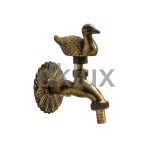 Декоративна канелка месинг с ръкохватка Пате