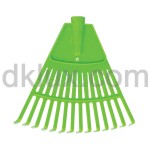 Градинско мини гребло тип ветрило 21см за дръжка Ф28