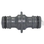 Конектор ДВОЕН за бързи връзки 1/2" и 3/4"