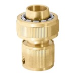 Бърза връзка за маркуч 3/4" ф19 МЕСИНГОВА