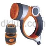 Пистолет поливник 7 функции, комплект с бърза връзка