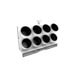 Вертикална градина 8 саксии с капково напояване на стойка